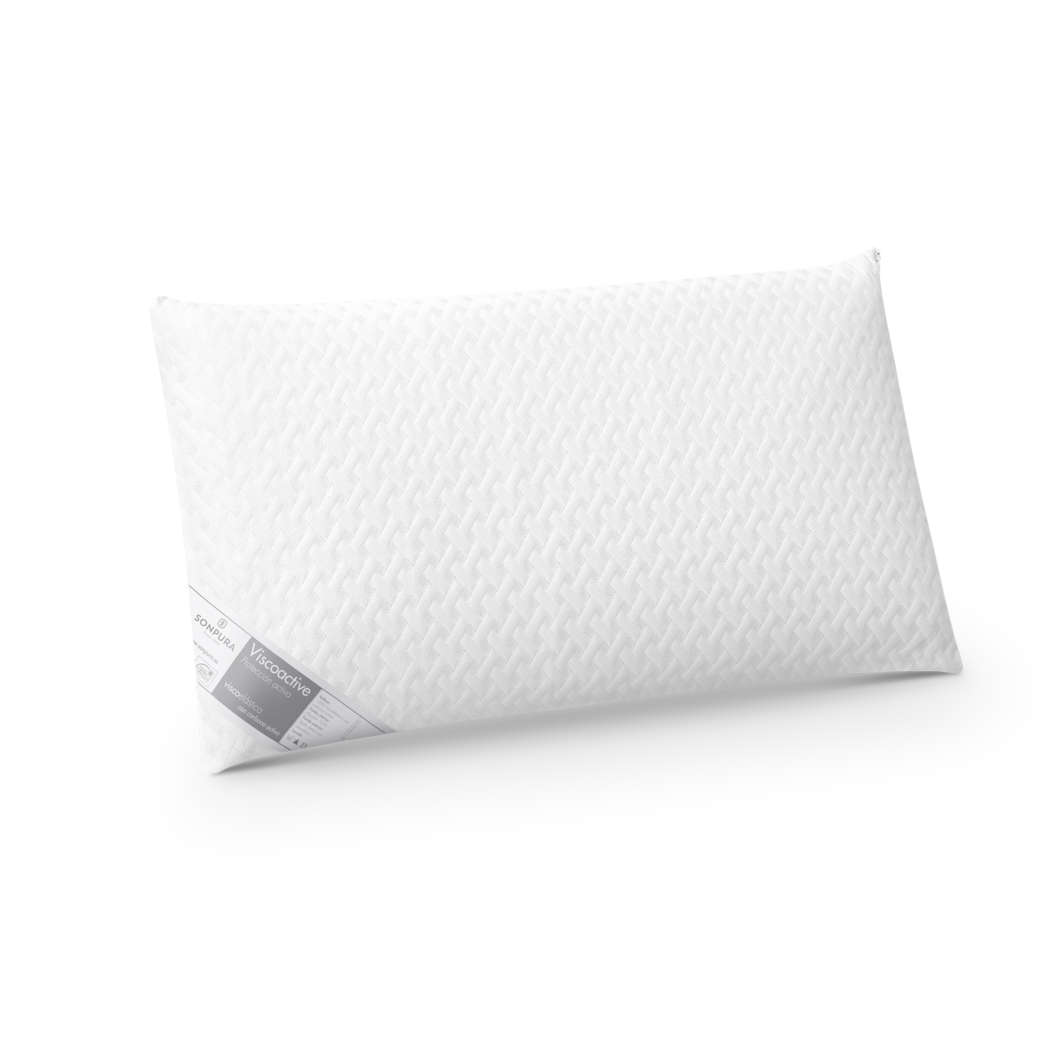 almohada con carbono activo
